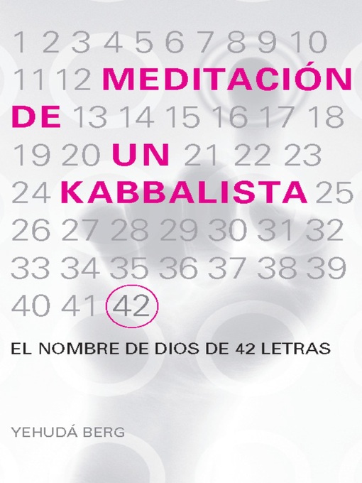 Cover image for Meditación de un kabbalista